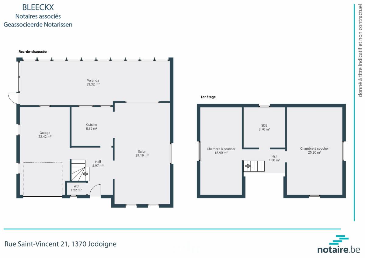 photo 2 du bien A rénover villa av. jardin, gar. - cadre paisible, bucolique