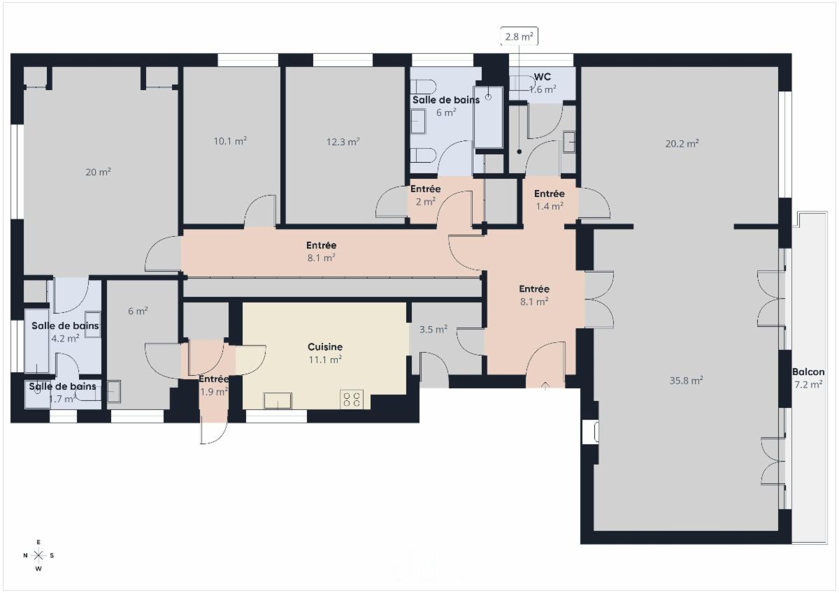photo 22 du bien Appartement D4 au 4e étage droite + le garage n° 8 au rdc.