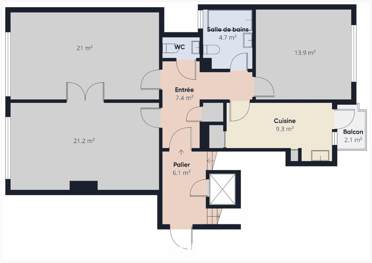 photo 15 du bien L’appartement C4 au 4e étage