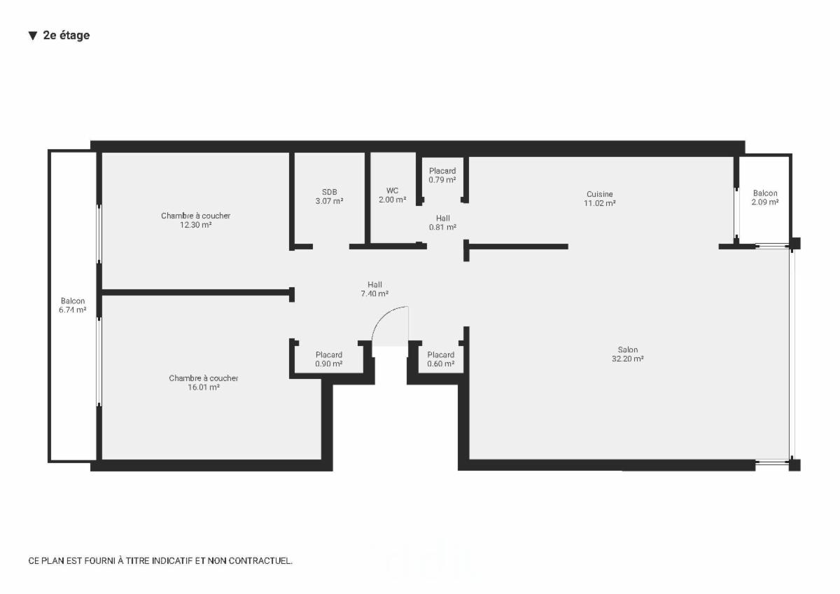 photo 16 du bien L’ appartement n° 2 au 2e étage
