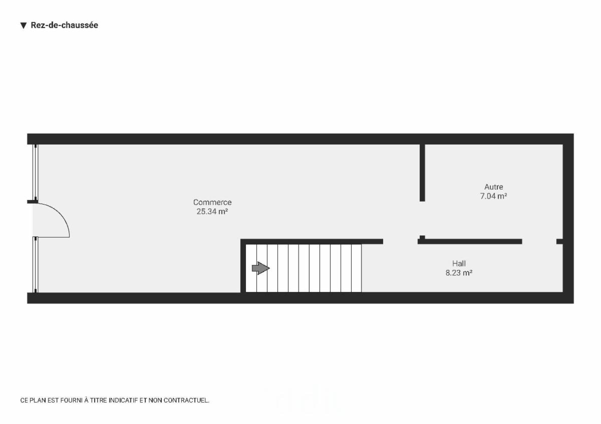 photo 9 du bien Lot 1 : le rez-de-chaussée commercial