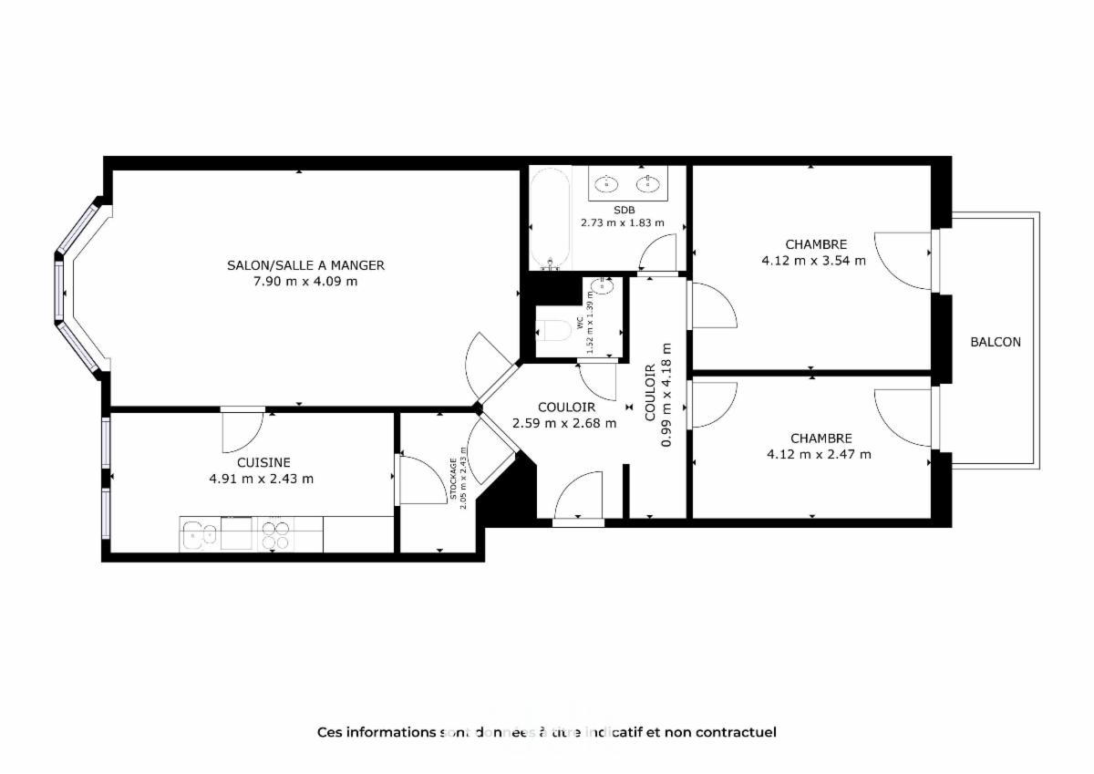 photo 20 du bien Un appartement au 4e ét. et un emplacement parking au 1er ss