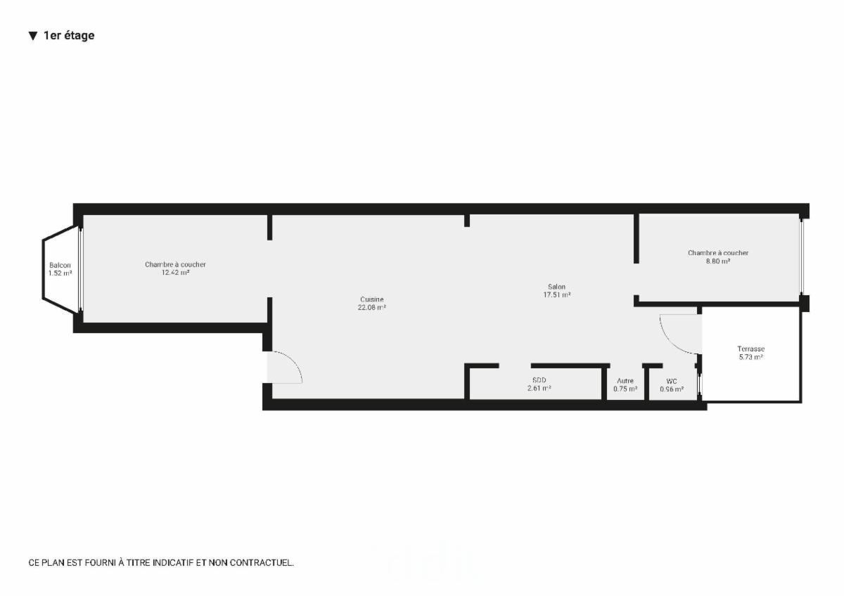 photo 13 du bien L’ appartement n° 1 au 1e étage