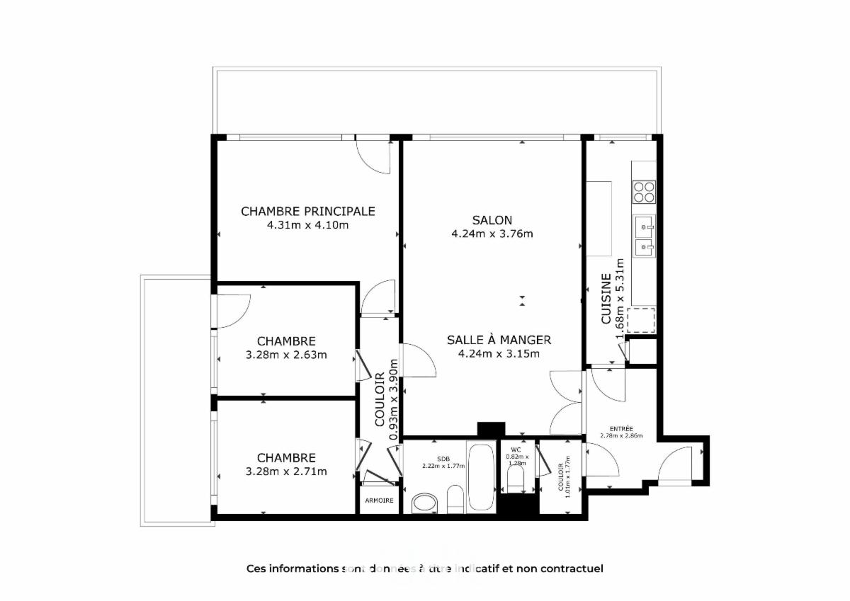 photo 19 du bien Un appartement, une cave et un emplacement parking