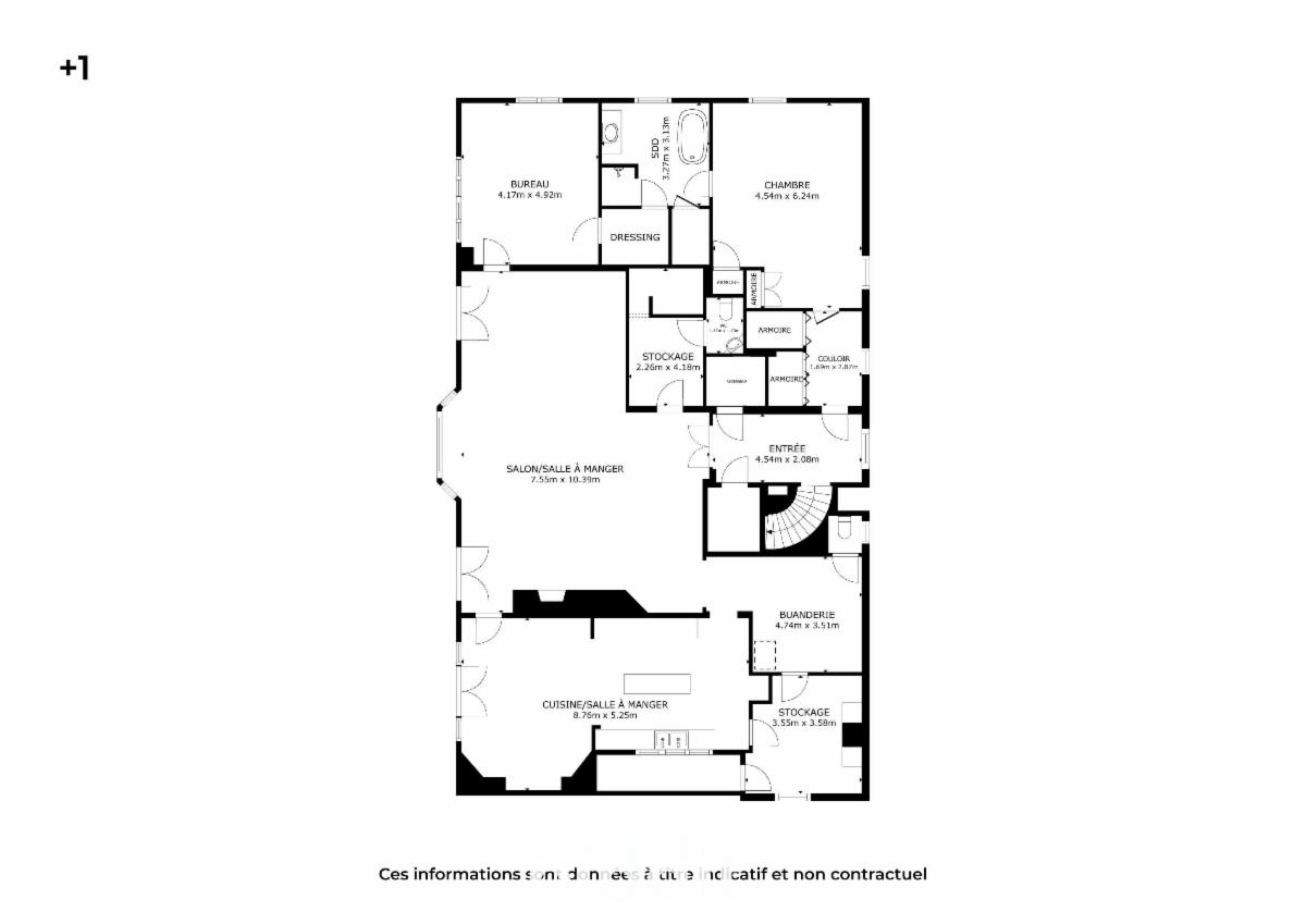 photo 20 du bien Appartement-duplex aux 1er et 2e étages + 4 emplacements
